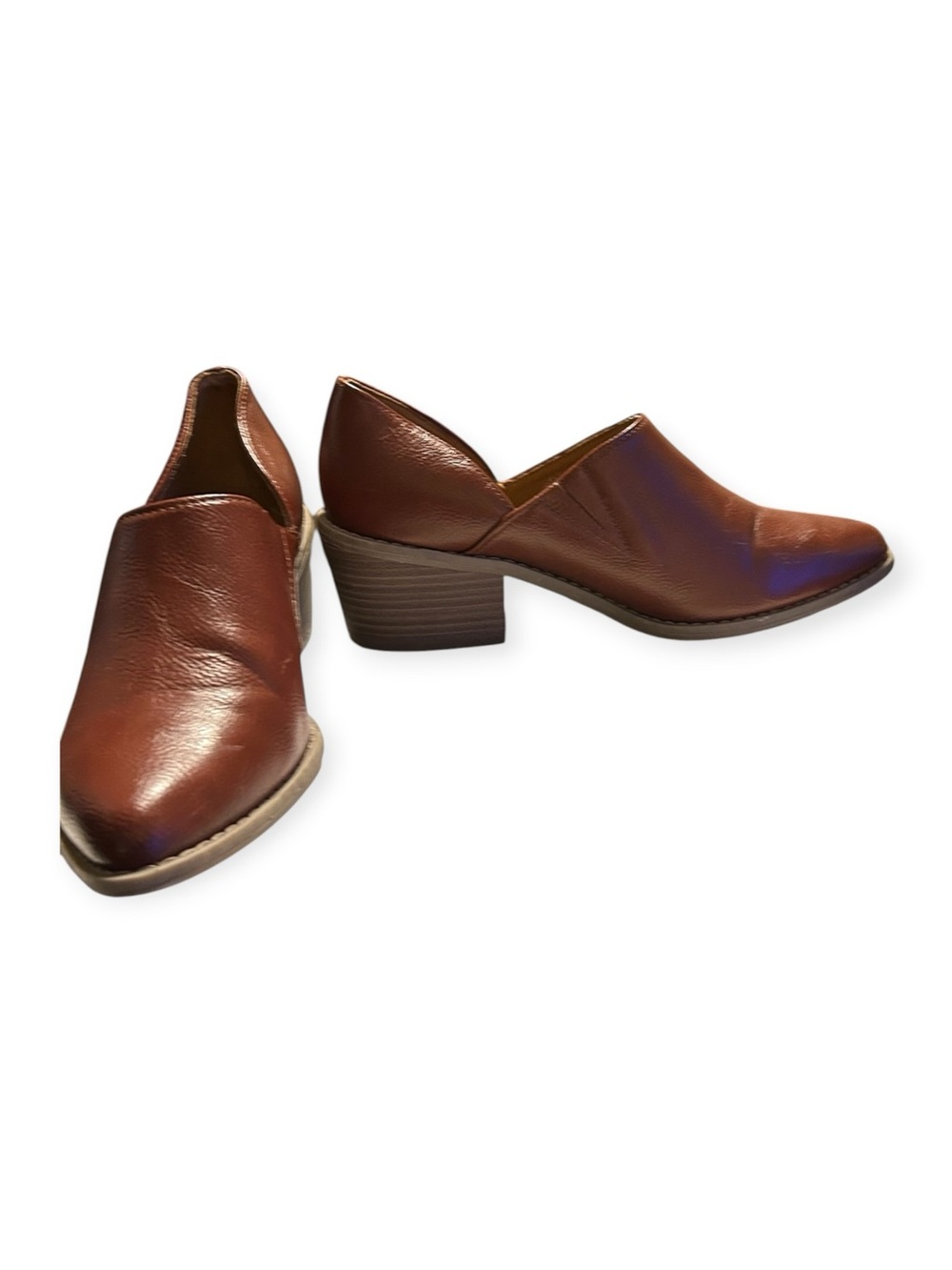 Cynthia Rowley Women’s Brown Eddie Lowcut Bootie Size 9M
